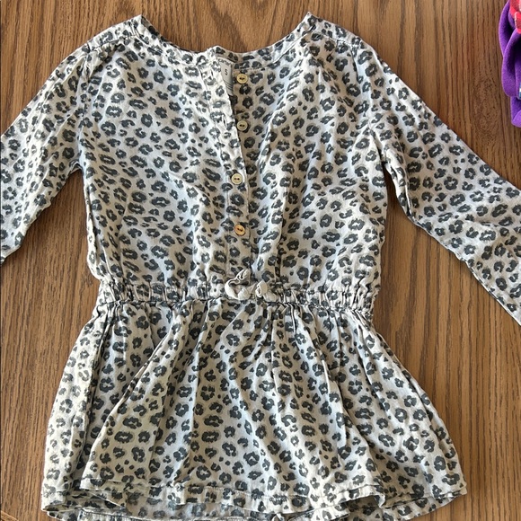 Girls' Winter Bundle - Plaid, Floral, Leopard, and Purple - Picture 5 of 5